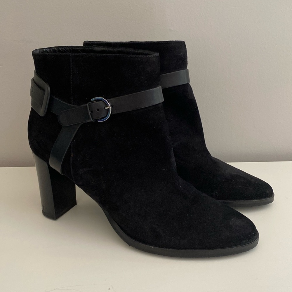Jimmy Choo Suede Black ankle boots Size 41.5